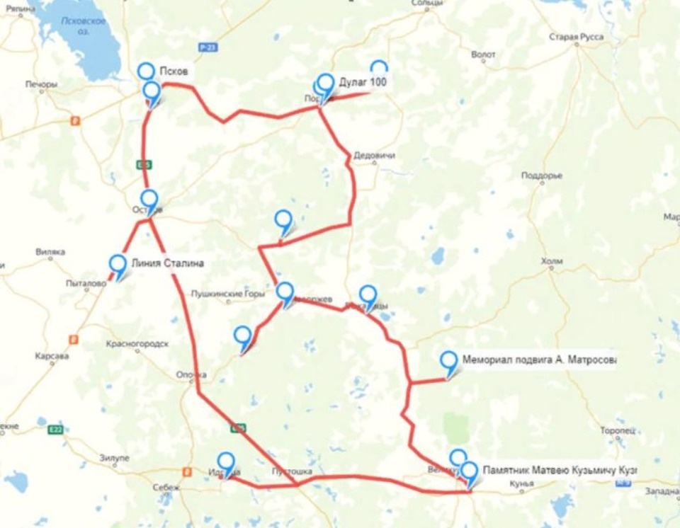 В Псковской области разработали патриотический маршрут в честь Александра Матросова