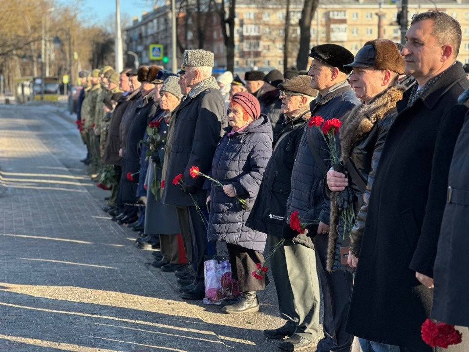 В Пскове почтили память защитников Сталинграда 