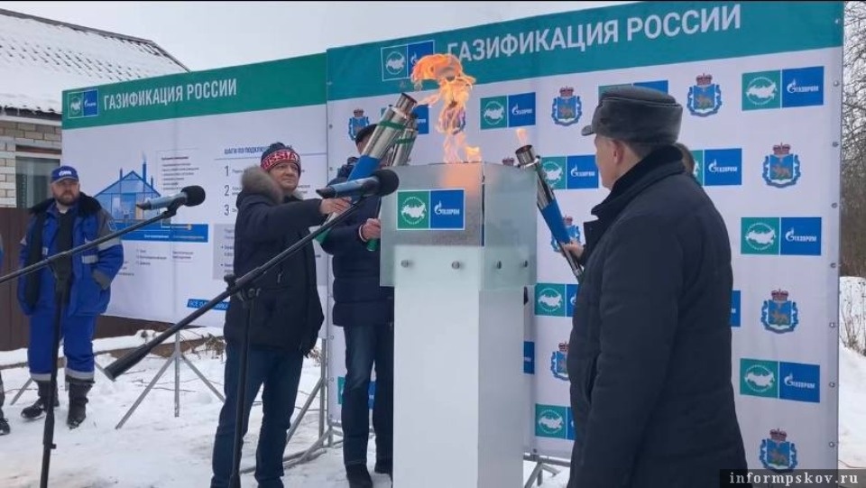 На несколько улиц в Бежаницах пришел газ