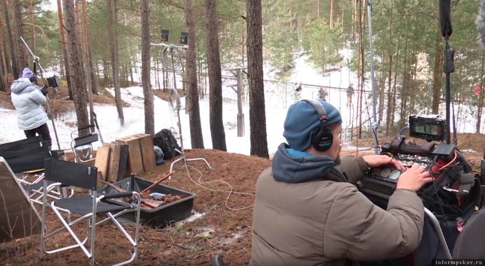 Новый фильм с Глебом Калюжным и Милошем Биковичем снимают под Псковом