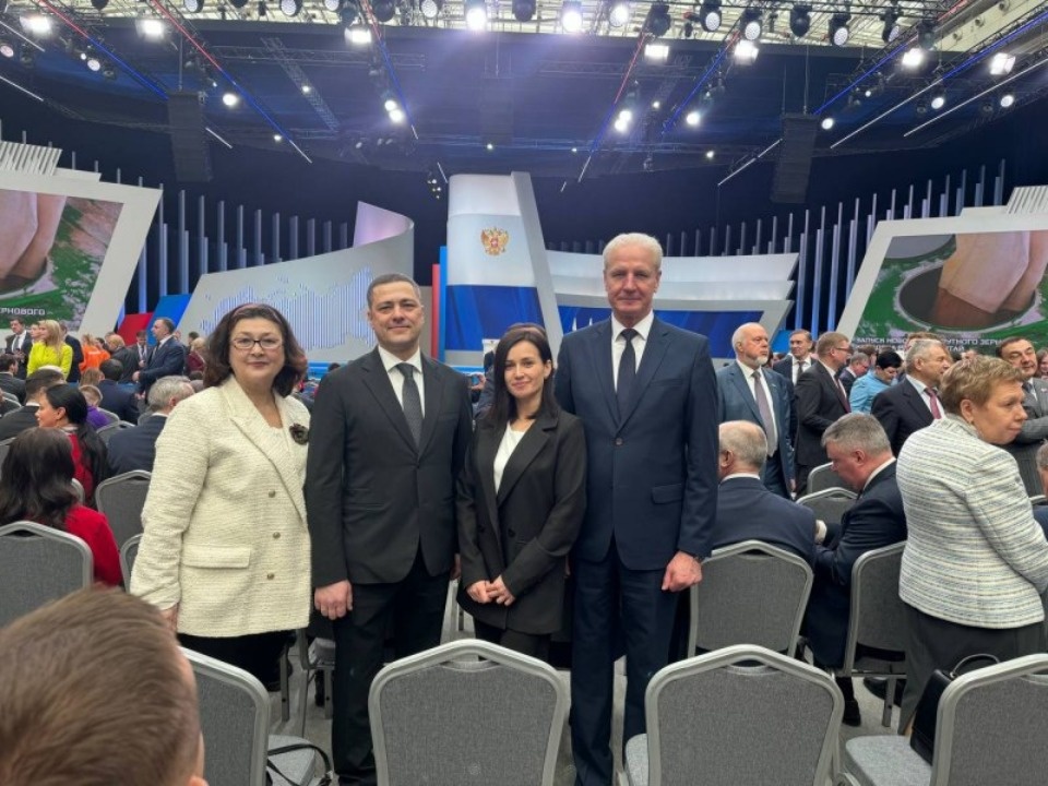 Псковская делегация участвует в оглашении послания Владимира Путина в Москве