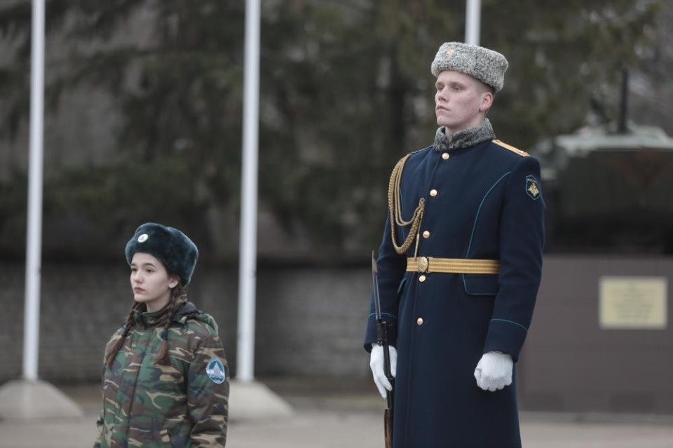Траурный митинг памяти 6-й роты Траурный митинг памяти 6-й роты