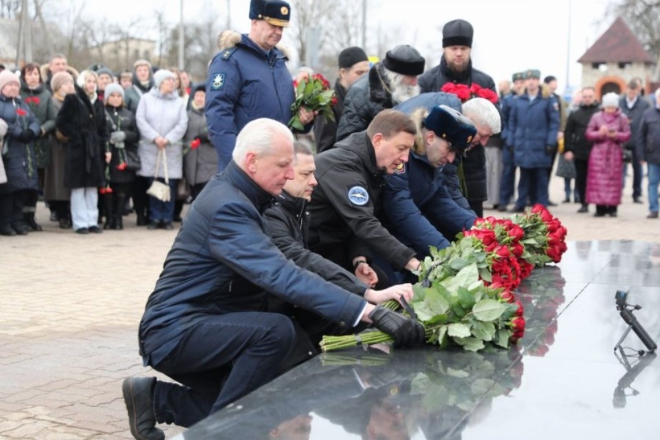 Память десантников 6-й роты почтили в Пскове