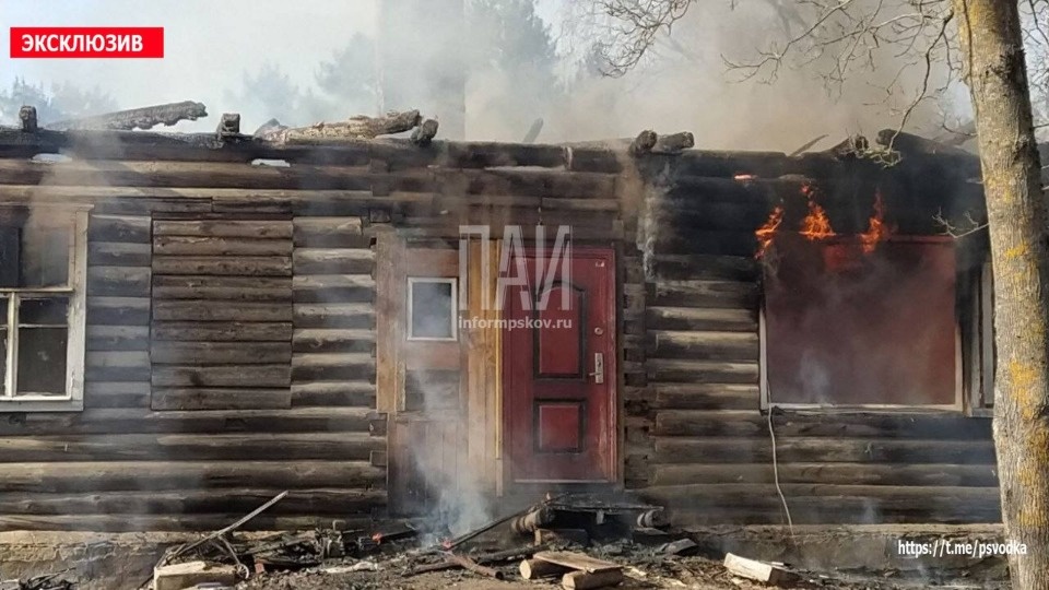 Собаку и машину спасли на пожаре в частном доме в Порховском районе Собаку и машину спасли на пожаре в частном доме в Порховском районе