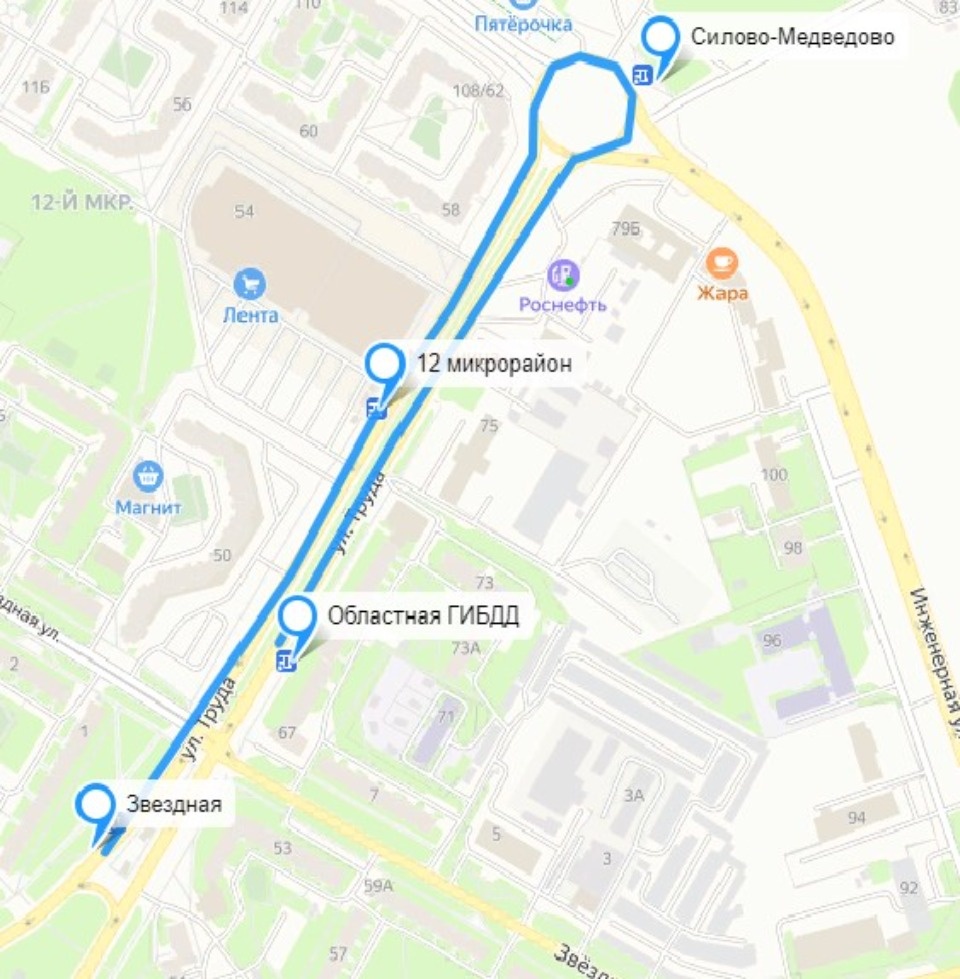 В апреле в Пскове запустят новый автобусный маршрут