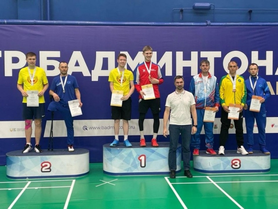 Псковичи стали призерами Всероссийских соревнований по бадминтону среди лиц с ПОДА в Казани