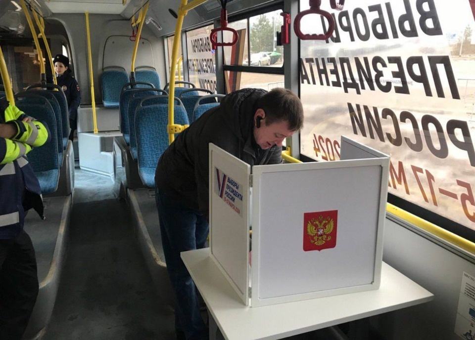 В мобильных участках в приграничных районах Псковской области проголосовали 7 тысяч человек