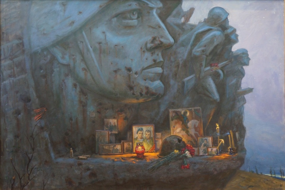 Выставку «Избраненная земля Донбасса» в Изборске посетили свыше 1,3 тысячи человек