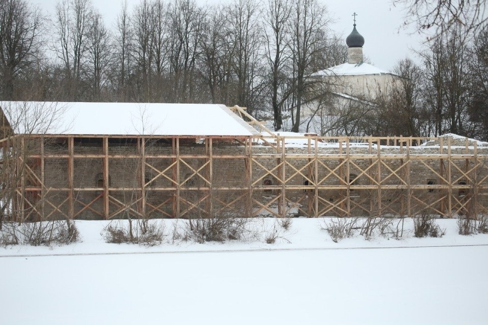 К 1 июня в Пскове планируют завершить консервацию здания хлебопекарни