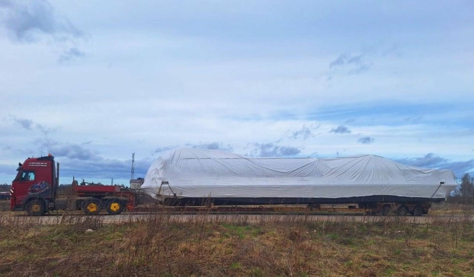 Пассажирское судно «Иния» прибыло в Псковскую область 