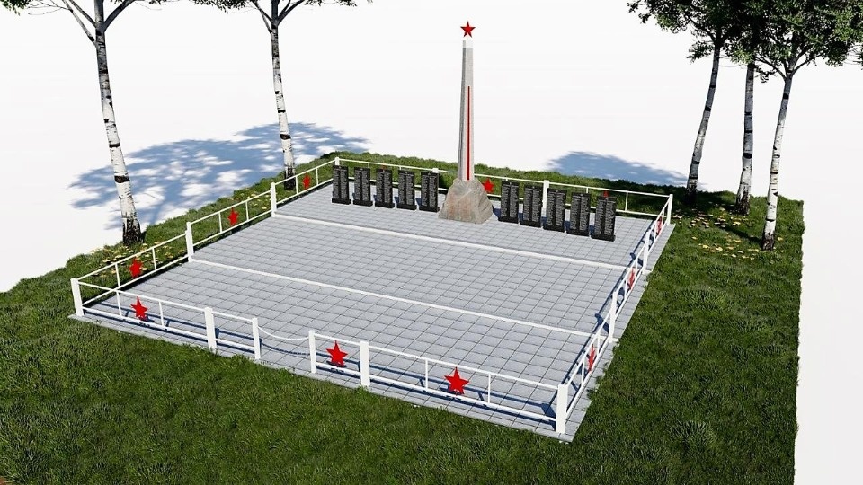Два воинских захоронения планируют благоустроить в Куньинском районе в 2024 году
