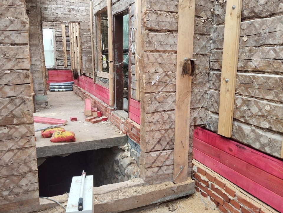 В Печорах проводится реставрация дома баронессы Бюнтинг