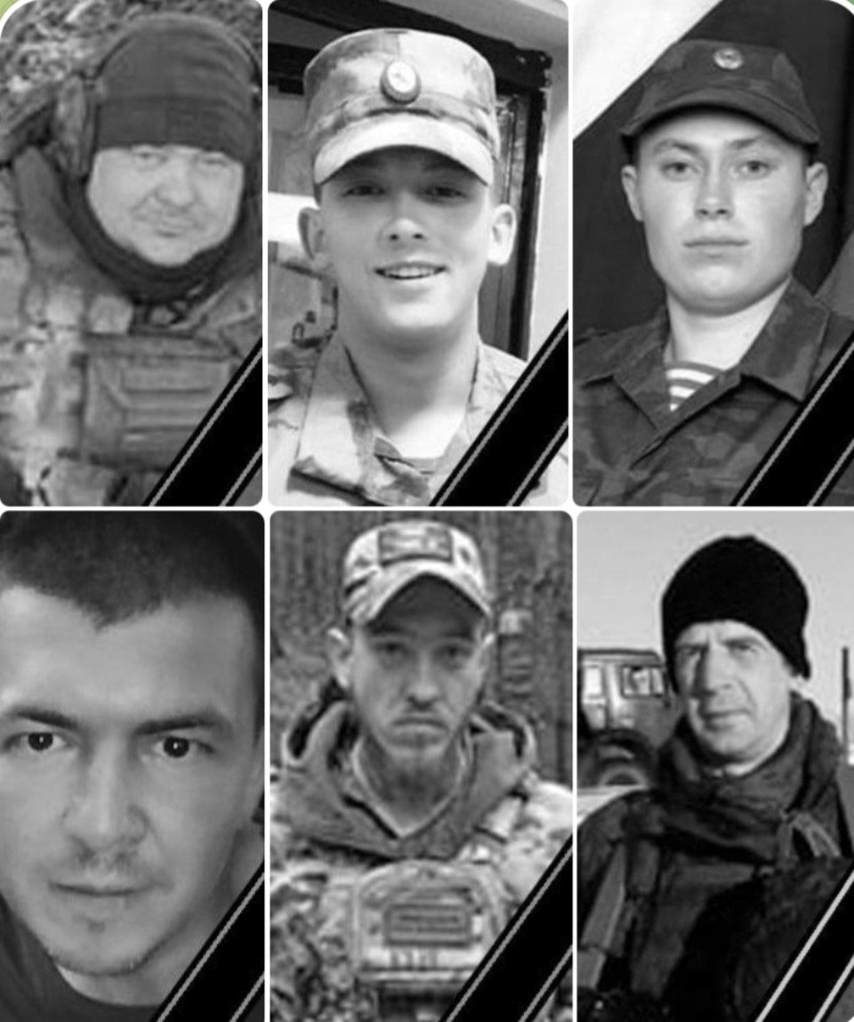 С шестью погибшими военнослужащими простились в Псковской области