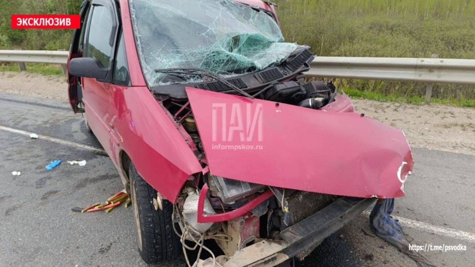 Гражданин Белоруссии пострадал в аварии в Псковской области Гражданин Белоруссии пострадал в аварии в Псковской области
