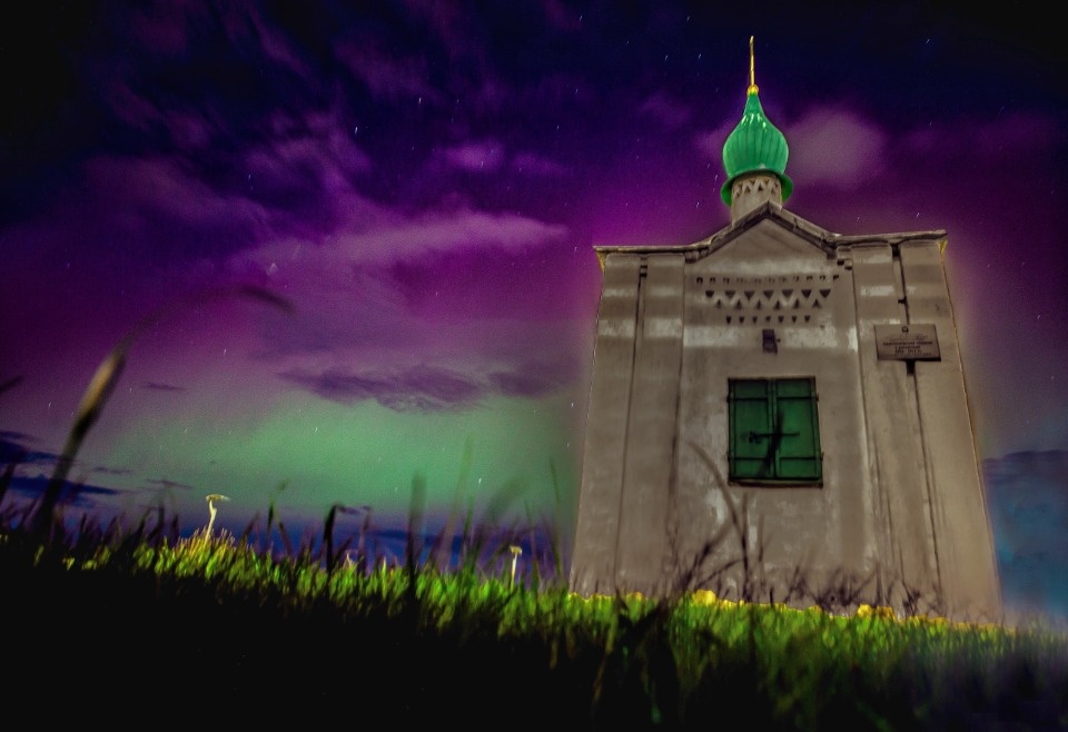 Северное сияние наблюдали псковичи в ночь на 11 мая