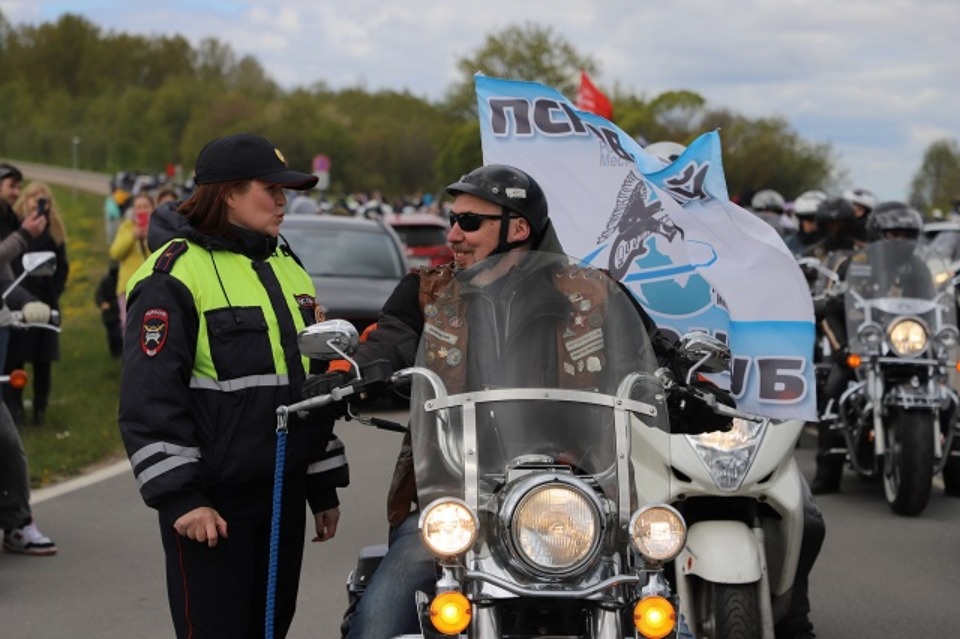 Мотосезон официально открыли в Пскове 11 мая