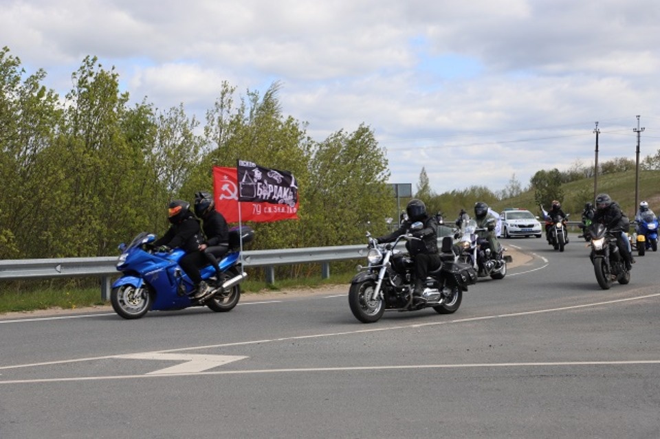 Мотосезон официально открыли в Пскове 11 мая