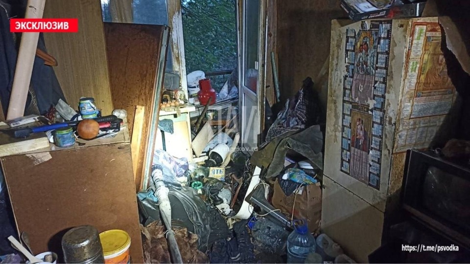 66-летний мужчина погиб на пожаре в квартире пятиэтажки в Пскове