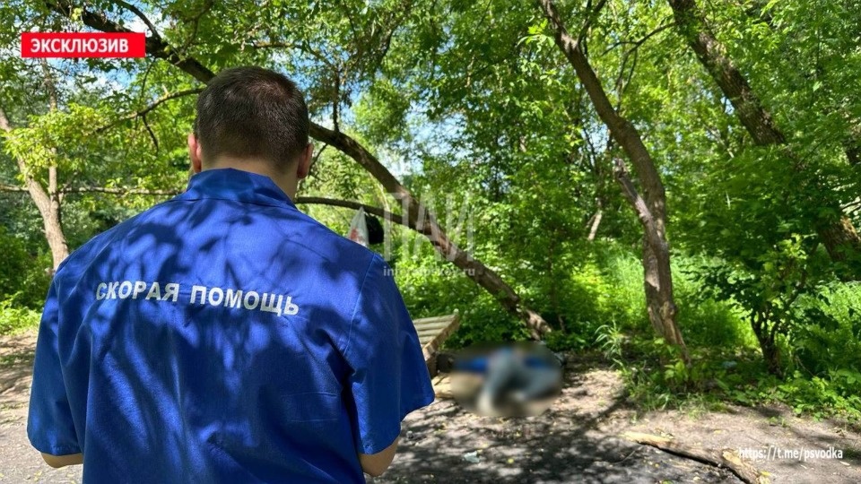 Тело неизвестного мужчины обнаружили на берегу реки у пешеходного моста в Пскове