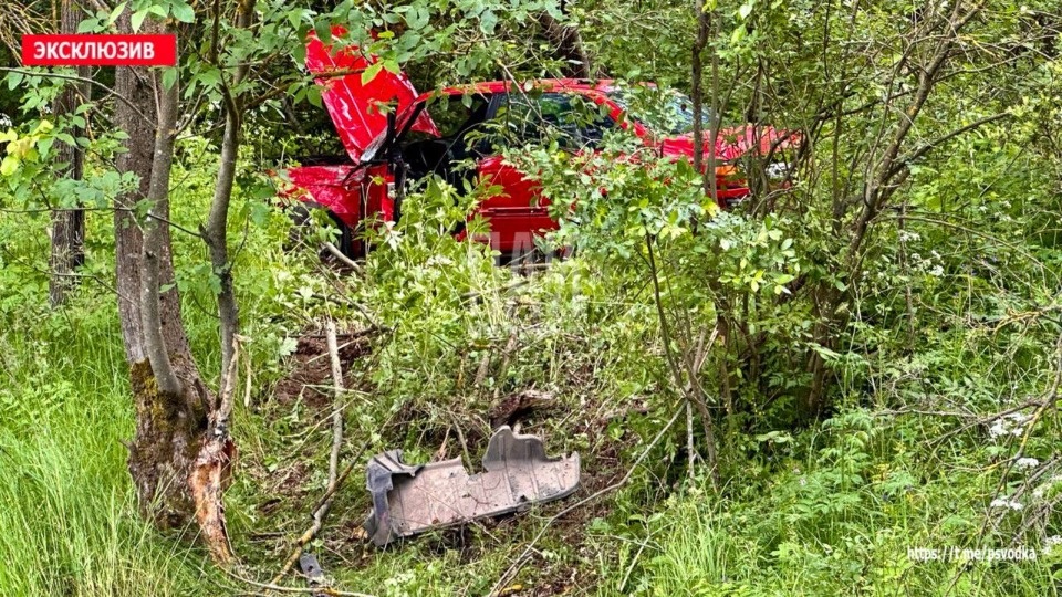 Семья с ребенком пострадали из-за опрокидывания автомобиля в Великолукском районе Семья с ребенком пострадали из-за опрокидывания автомобиля в Великолукском районе