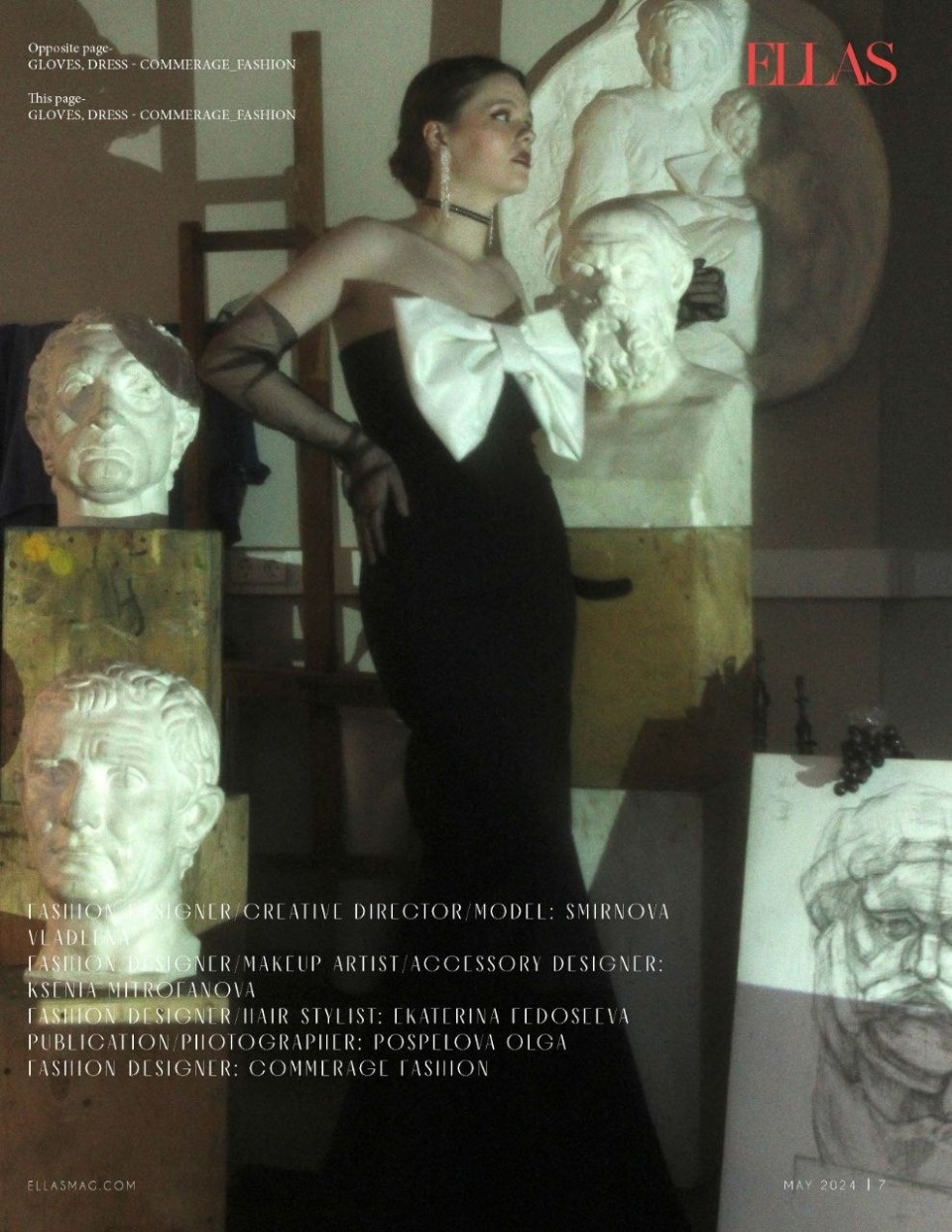 Фотографии образов Театра мод ПсковГУ разместили в испанском журнале Ellas