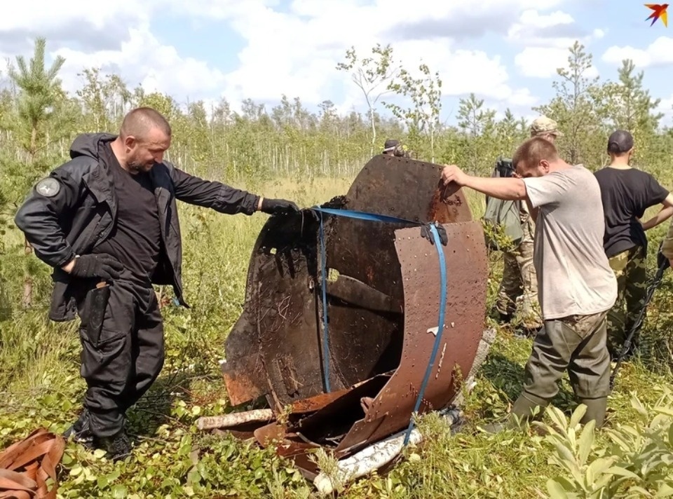 Фрагменты советского штурмовика Ил-2 обнаружили под Псковом