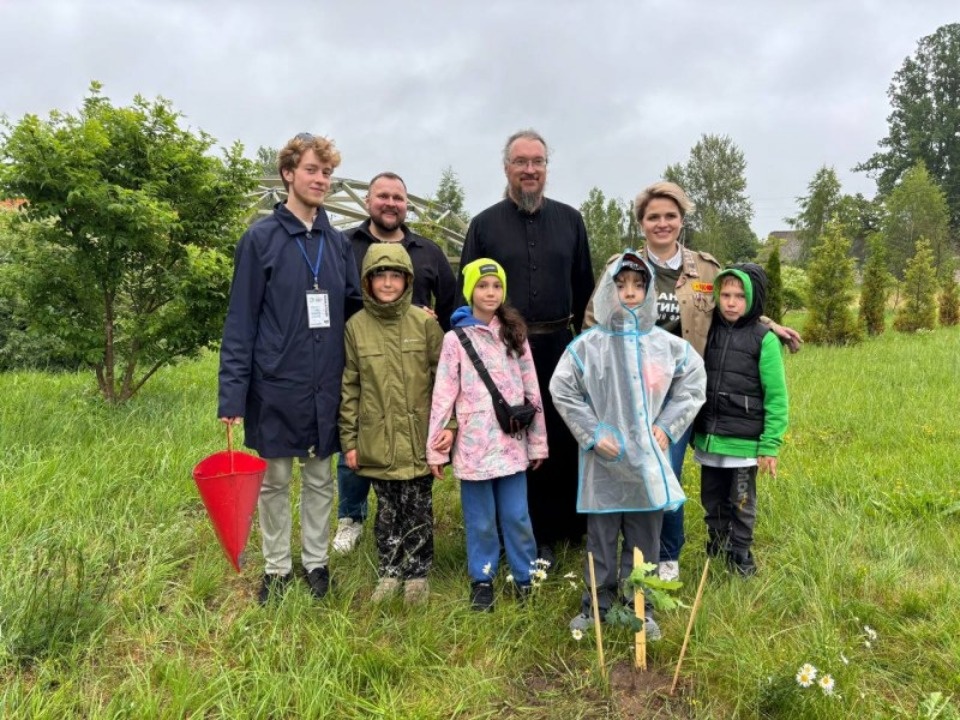 В Псковской области высадили саженец белгородского дуба