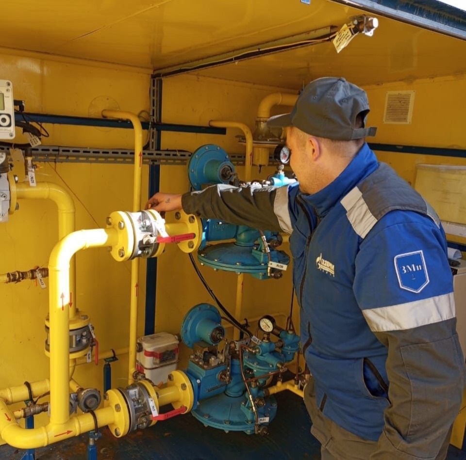 В селе Славковичи Порховского района ввели в эксплуатацию газопровод