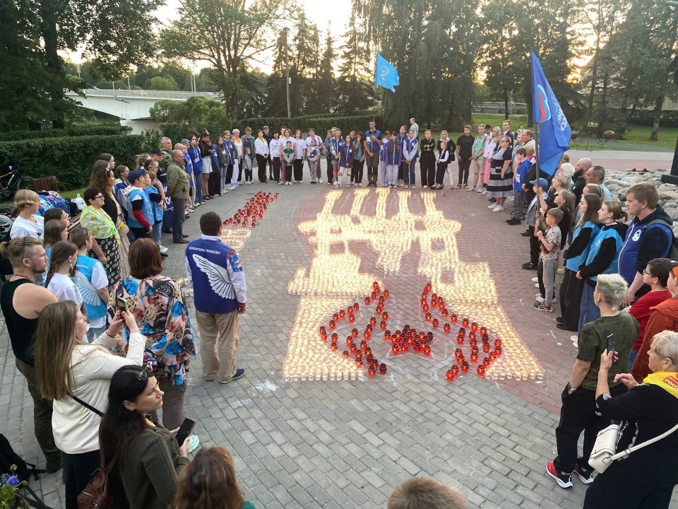 День памяти и скорби проходит в Псковской области