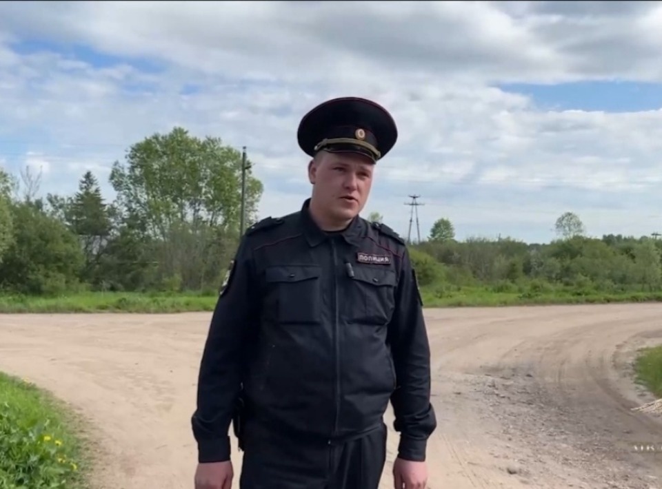 Семья порховских полицейских поймала курьера, оставившего пенсионерку без денег