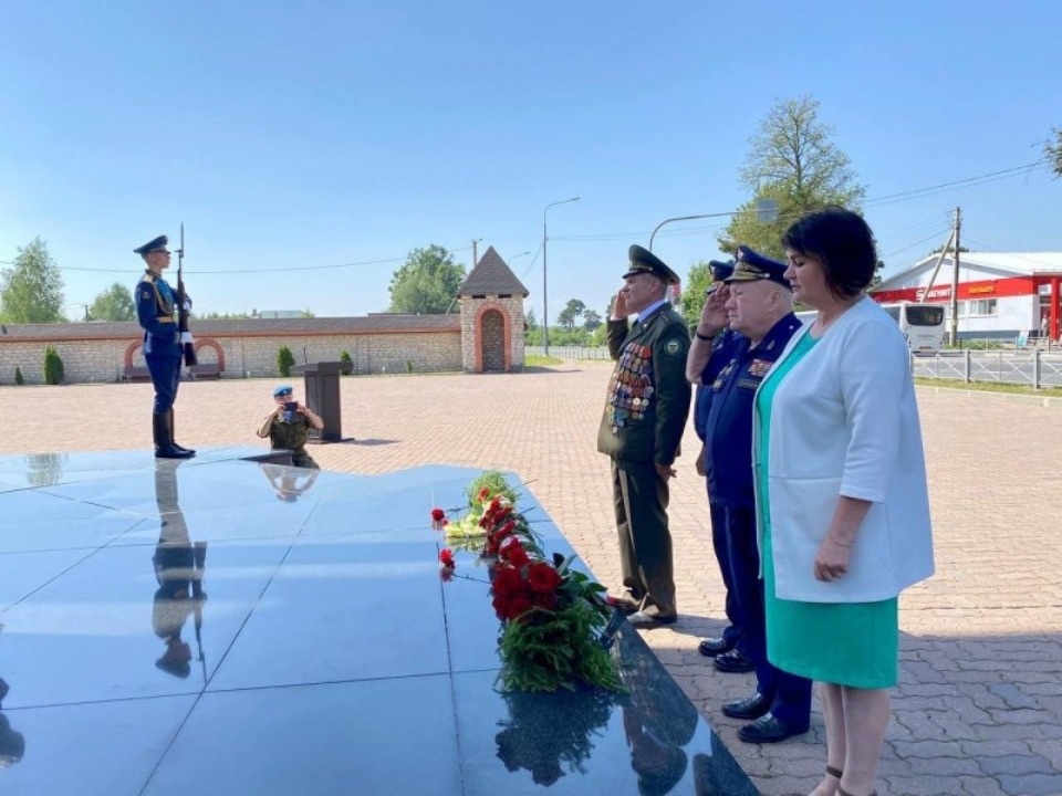 В Псковской области в День ветеранов боевых действий прошли памятные митинги