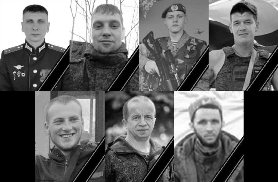 В Псковской области простились с семью бойцами, погибшими в зоне спецоперации 