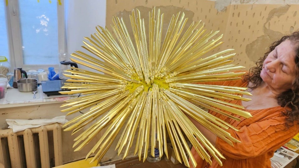 Реставрация иконостаса церкви Сорока Севастийских мучеников продолжается в Печорах