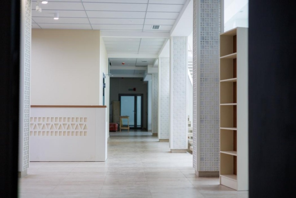 Несколько недель осталось до завершения работ в здании бывшего кинотеатра «Октябрь» в Пскове