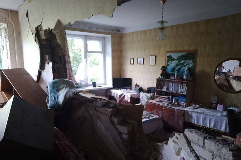 В многоквартирном доме в Опочке взорвался газ