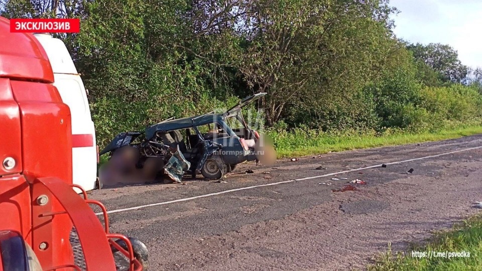Смертельное ДТП произошло в Локнянском районе Смертельное ДТП произошло в Локнянском районе