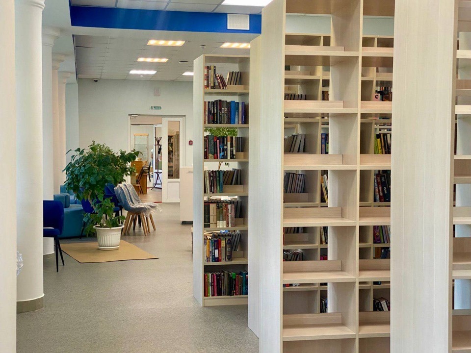 К 26 сентября планируется завершить обновление библиотеки «Родник» в Пскове