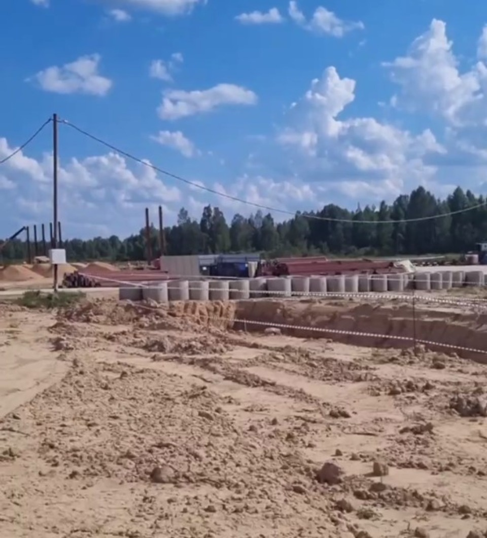 Ход строительства экотехнопарка под Псковом проверил глава РЭО