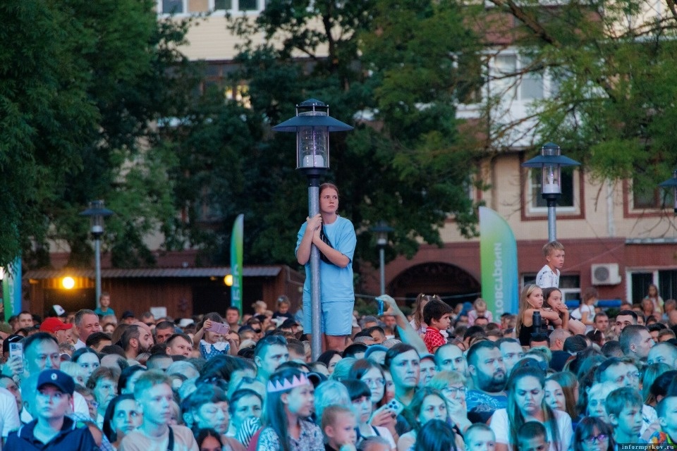 Праздничные мероприятия Дней города Пскова посетили 29 тысяч человек 