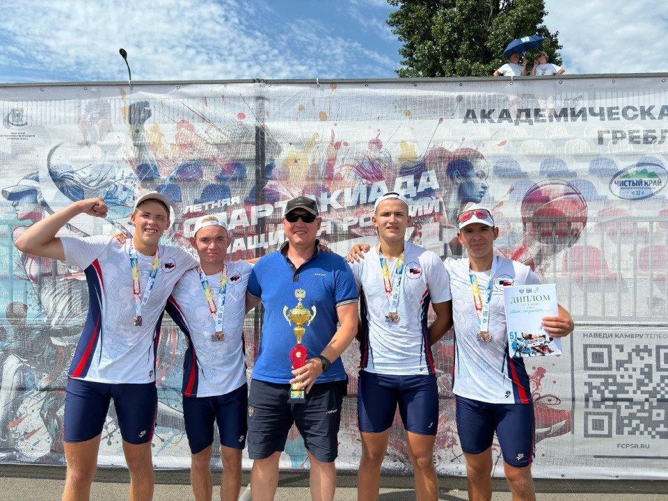 Псковичи взяли «бронзу» на Спартакиаде по гребному спорту в Ростове-на-Дону