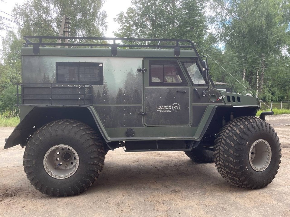 Отечественный вездеход поступил в Противопожарный лесной центр Псковской области