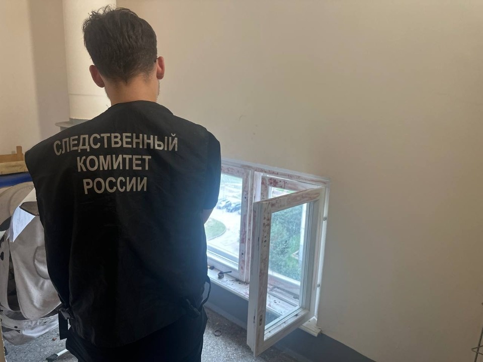 В Пскове следователи устанавливают обстоятельства гибели мальчика, выпавшего из окна на девятом этаже
