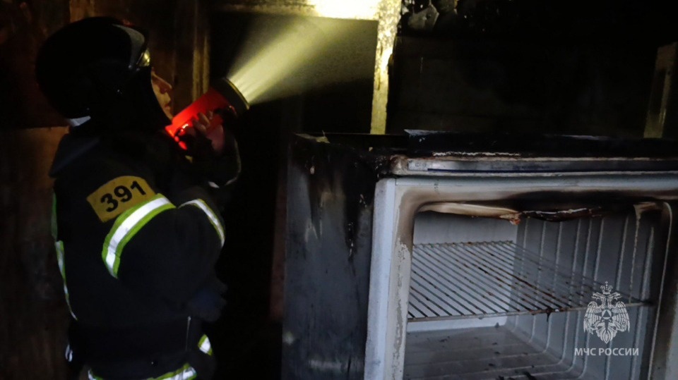 Из горящей квартиры многоэтажки в Пскове эвакуировали двоих мужчин