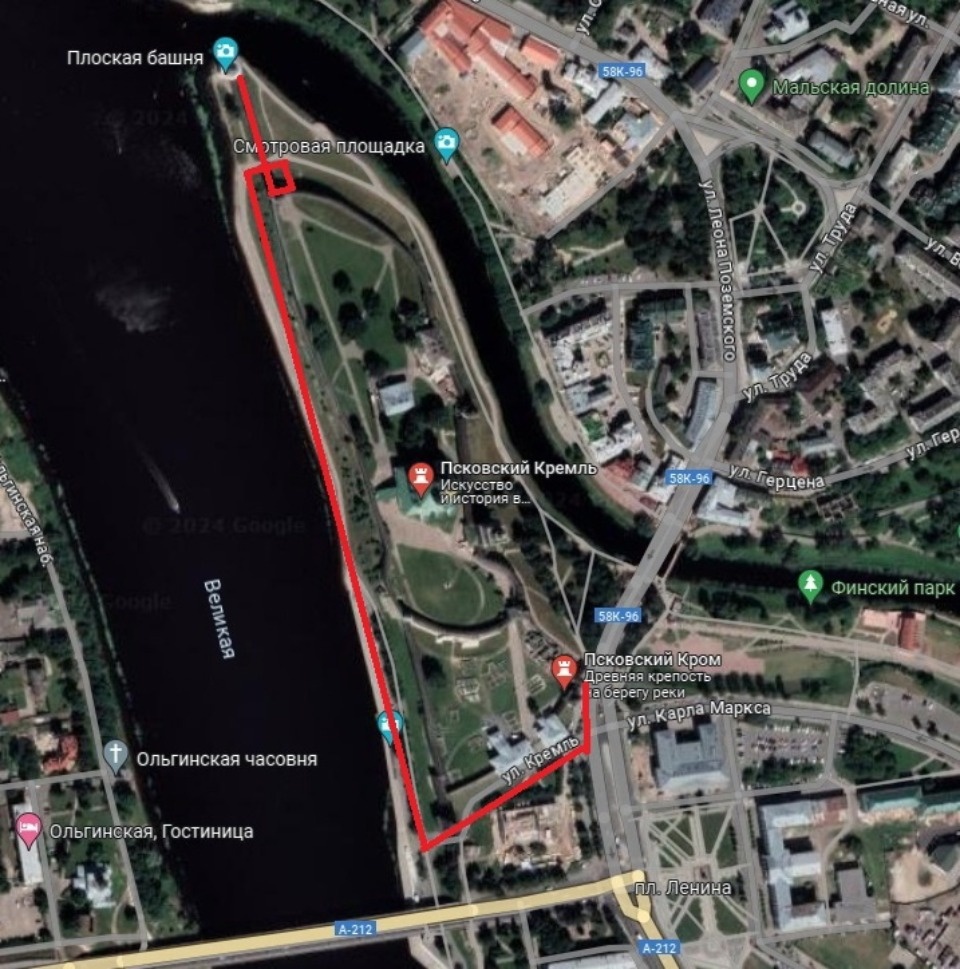 На два дня закрыли Святые ворота Псковского кремля