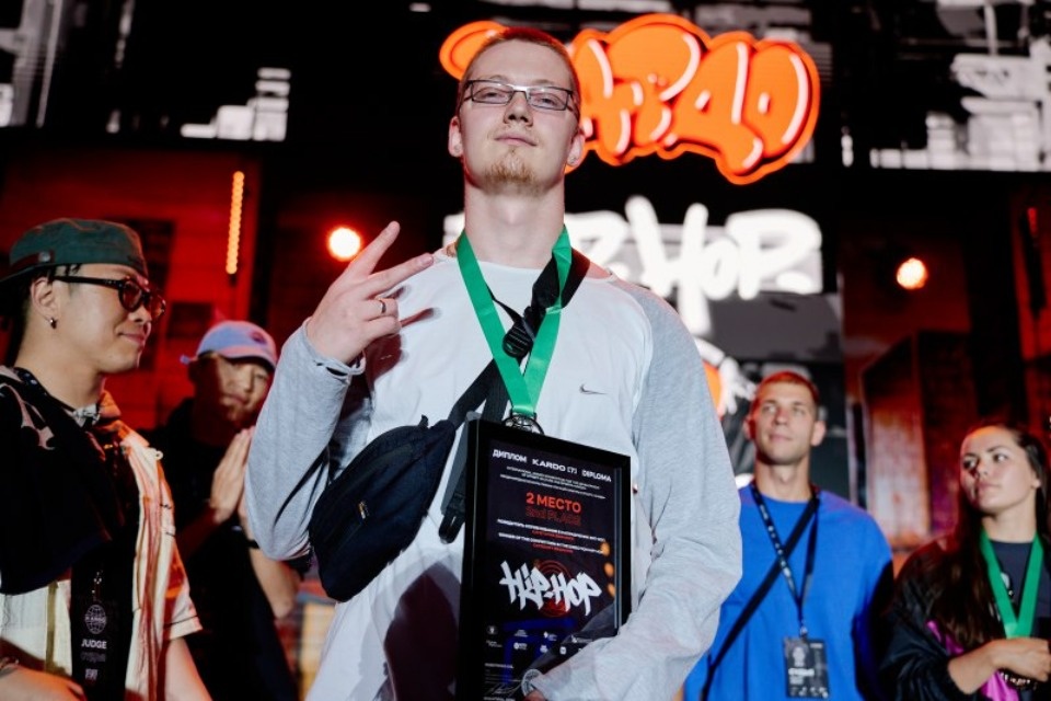 Пскович завоевал призовое место на международном конкурсе уличной культуры и спорта