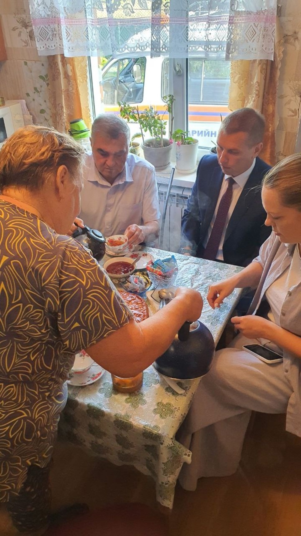 В дом участников СВО в деревне Палкинского района провели газ 