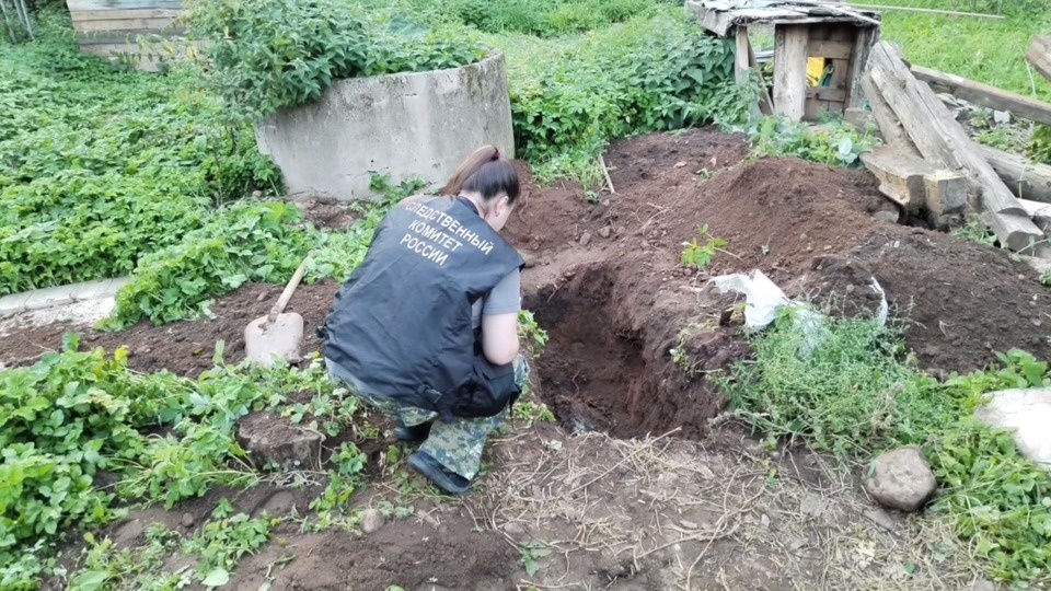 Под Псковом женщина убила мужчину и закопала его тело у себя в огороде