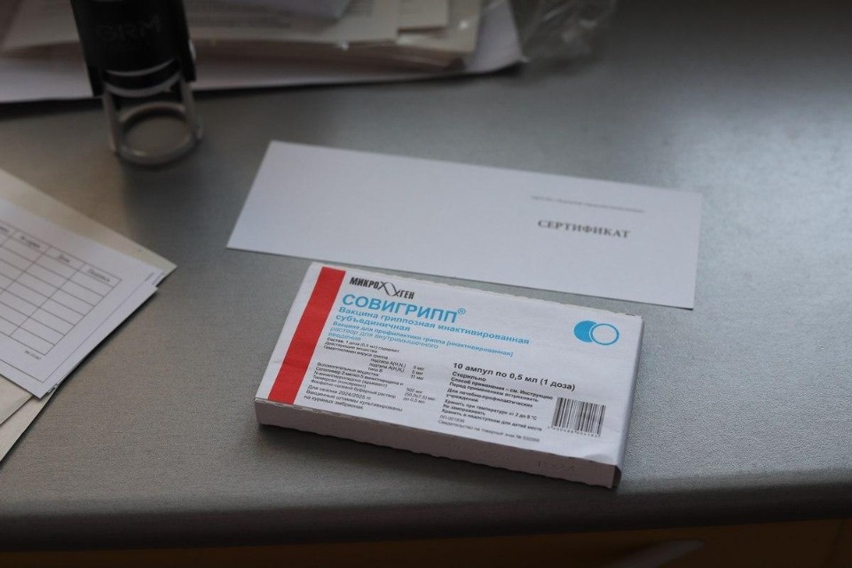 Почти 23 тысячи жителей Псковской области привились от гриппа за первую неделю осени
