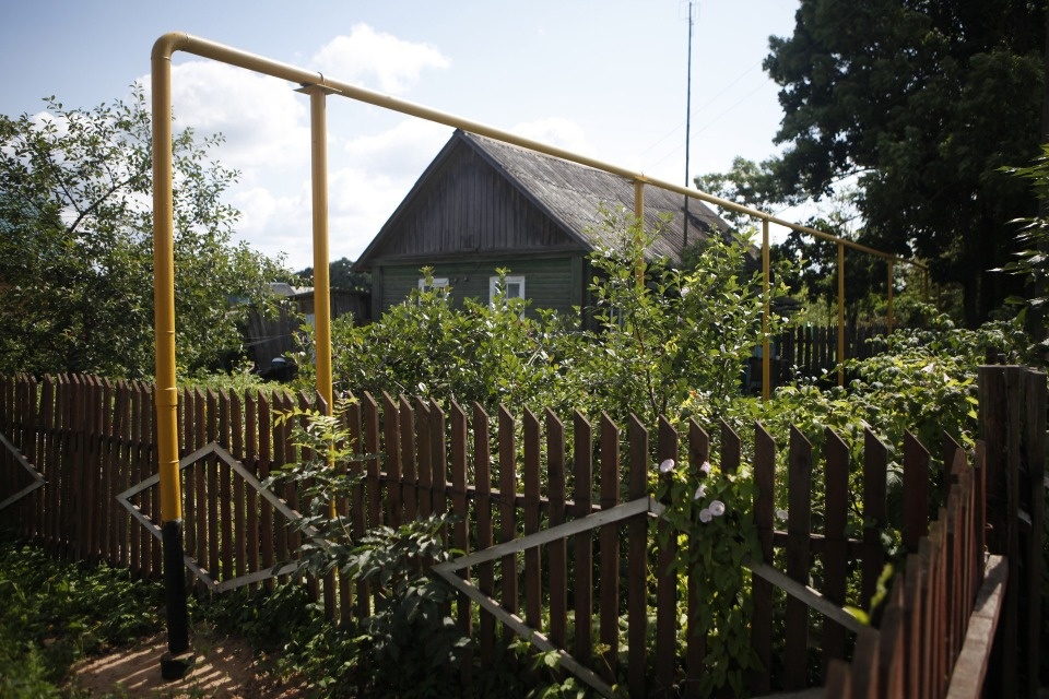 В деревне Щиглицы Псковского района  введен в эксплуатацию газопровод