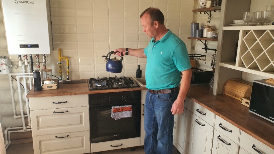 В деревне Филатова Гора Псковского района догазифицировали первое домовладение